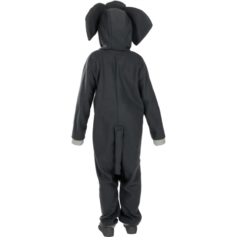 Disfraz de Elefante onesie infantil Espalda