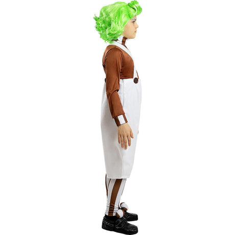 Disfraz de Oompa-Loompa Fábrica Chocolate infantil perfil