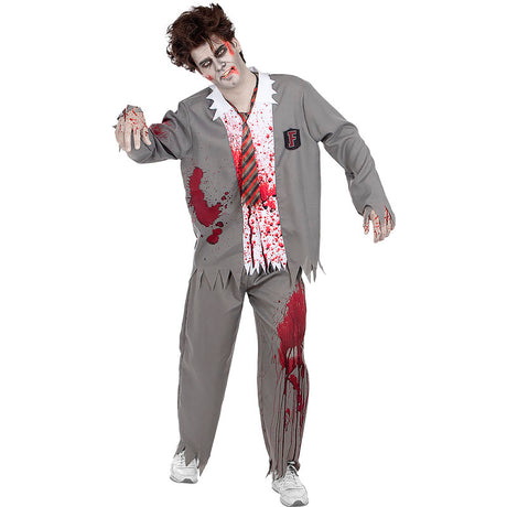 Disfraz de Colegial zombie para hombre