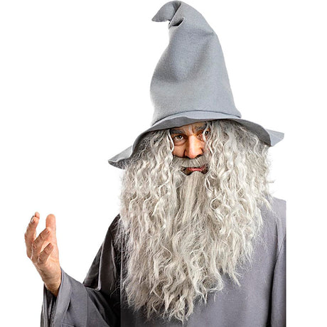 Peluca Gandalf El Señor de los Anillos para adulto