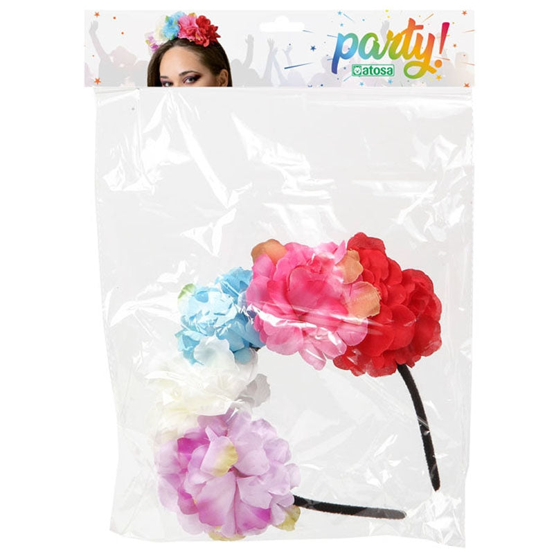 Diadema con flores Packaging