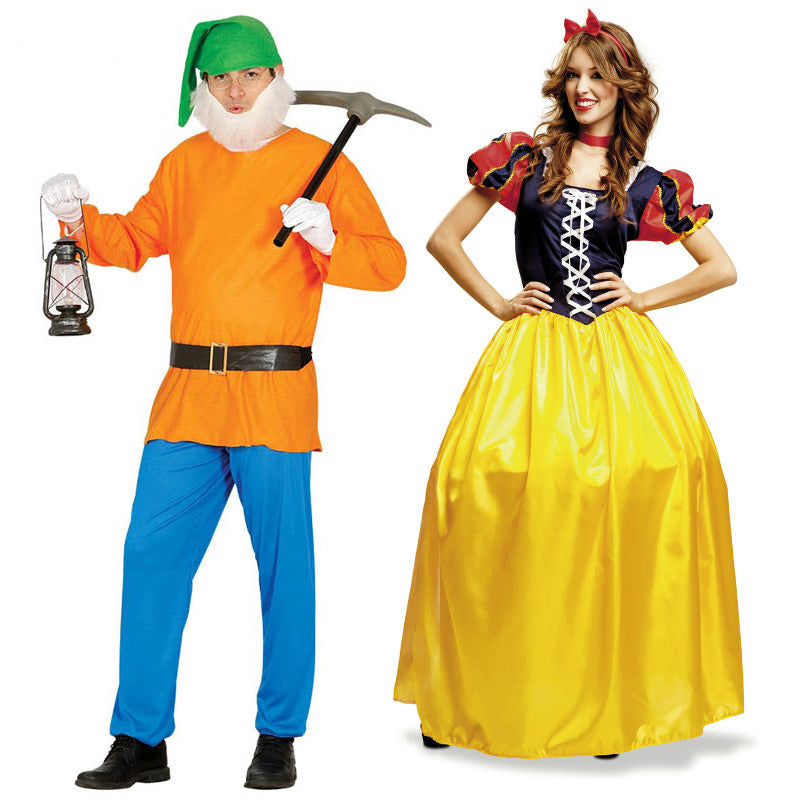 Pareja Enanito y Blancanieves