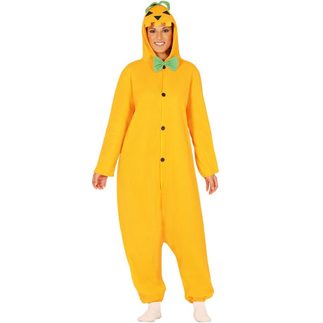 Disfraz de Calabaza Halloween Kigurumi adulto