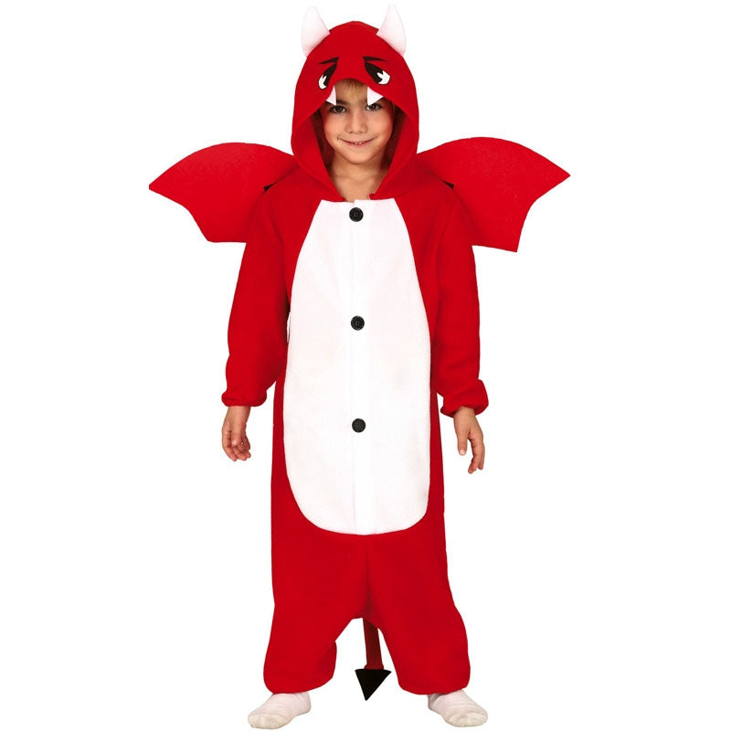 Disfraz de Diablo Kigurumi para niño