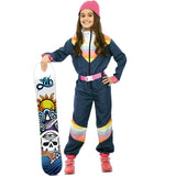 Disfraz de Esquiadora Snowboard para niña