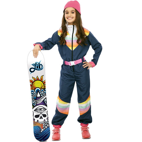 Disfraz de Esquiadora Snowboard para niña