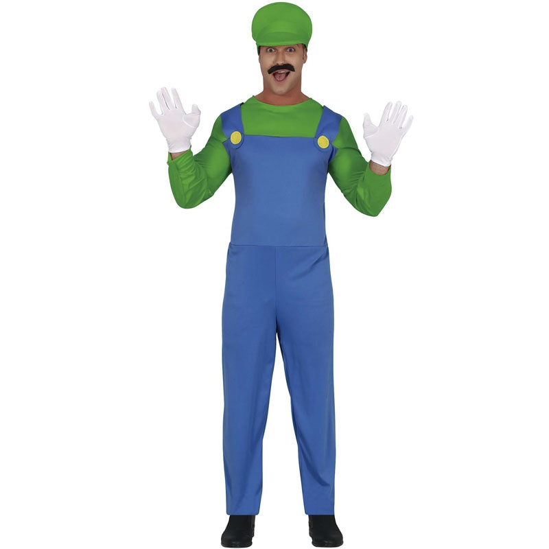 Disfraz de Fontanero Luigi  para hombre