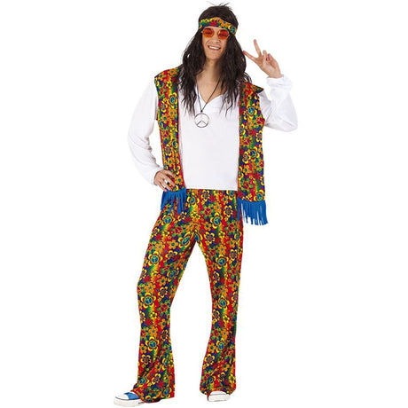 Disfraz de Hippie groovy para hombre