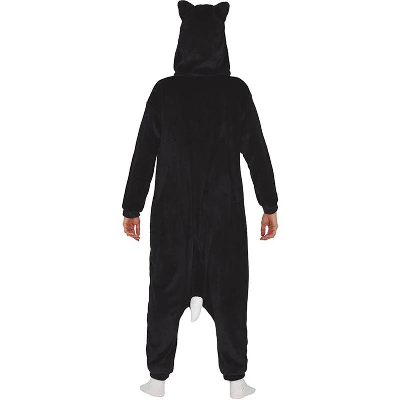 Disfraz de Husky Kigurumi para hombre espalda