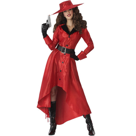 Disfraz de Ladrona Carmen Sandiego para mujer