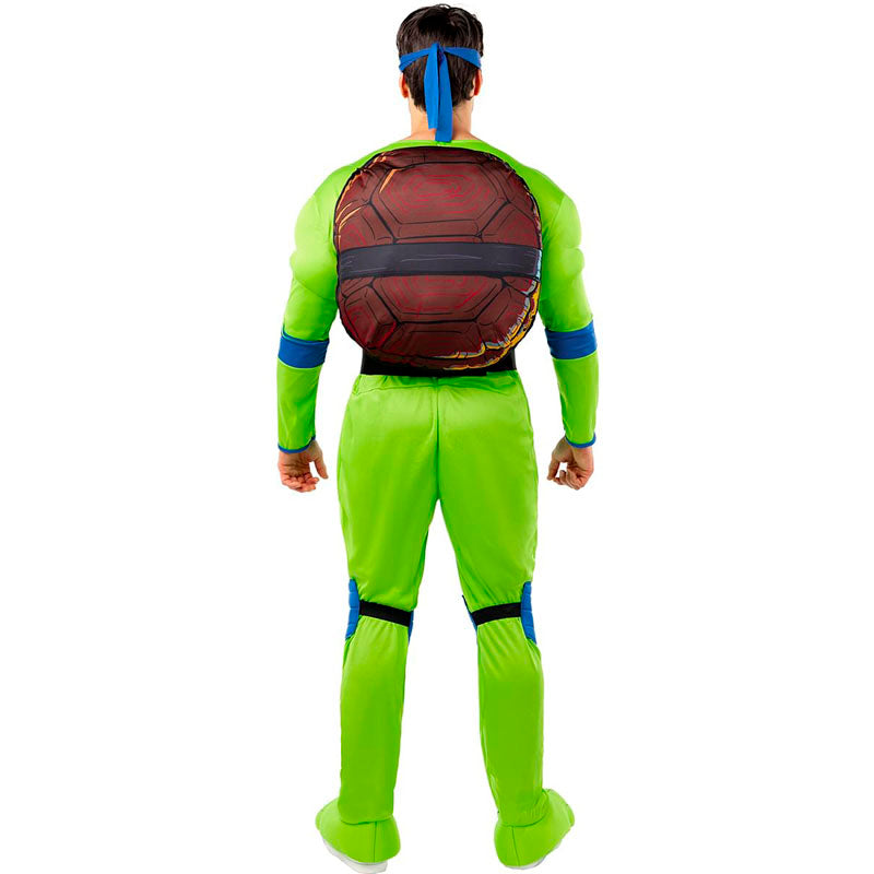 Disfraz de Leonardo de Las Tortugas Ninja para hombre Espalda