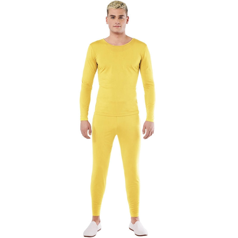 Disfraz de Maillot amarillo 2 piezas para hombre