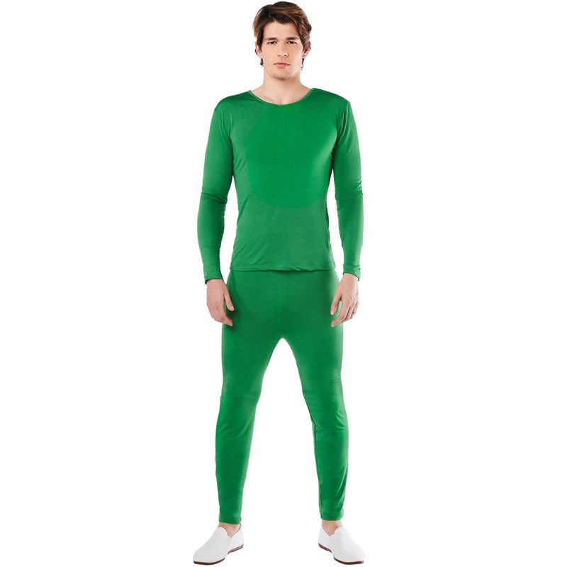 Disfraz de Maillot verde 2 piezas para hombre