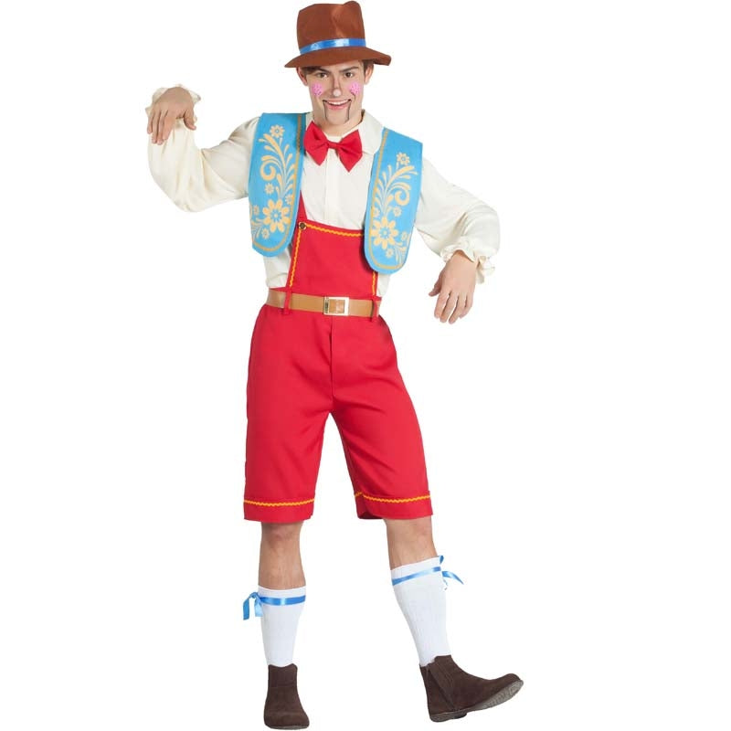 Disfraz de Pinocho Marioneta para hombre