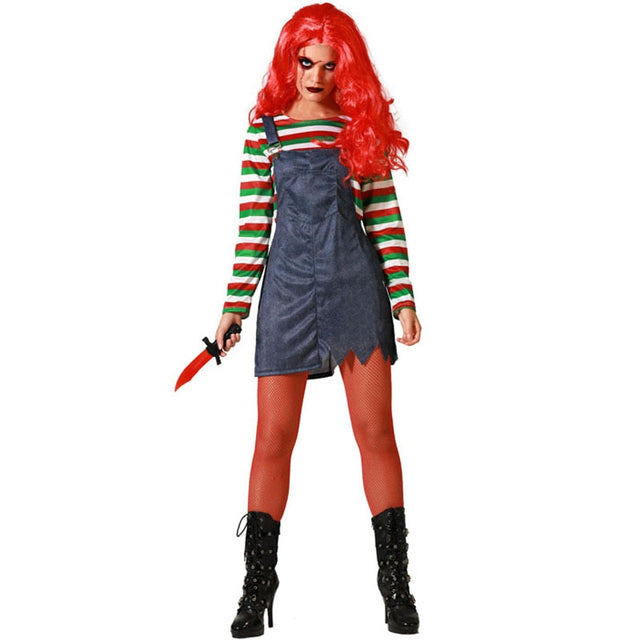 Disfraz de Muñeca Chucky de Child's Play para mujer