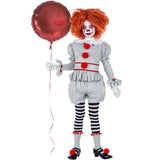 Disfraz de Payasa It Pennywise para niña