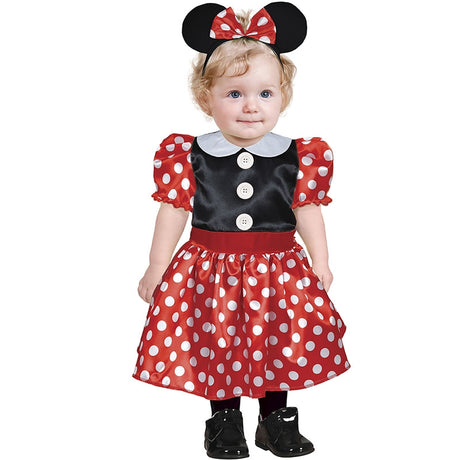 Disfraz de Ratoncita Minnie para bebé