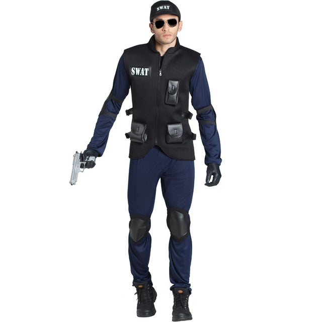 Disfraz de SWAT para hombre