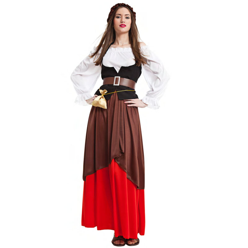 Disfraz de Tabernera Medieval para mujer