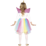 Disfraz de Unicornio Rainbow para niña espalda