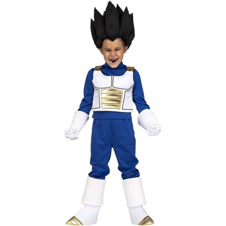 Disfraz de Vegeta para niño Dragon Ball