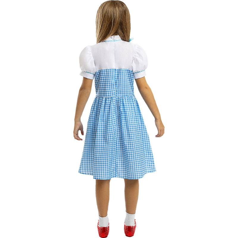 Disfraz de Dorothy del cuento El Mago de Oz para niña Espalda