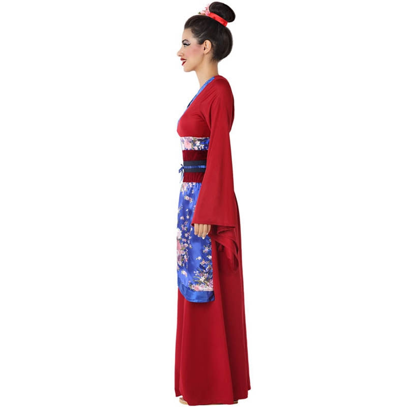 Disfraz de Geisha Geiko para mujer Perfil