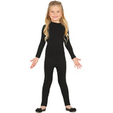 Disfraz de Maillot Negro Spandex infantil