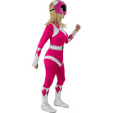 Disfraz de Power Ranger Rosa para mujer Perfil