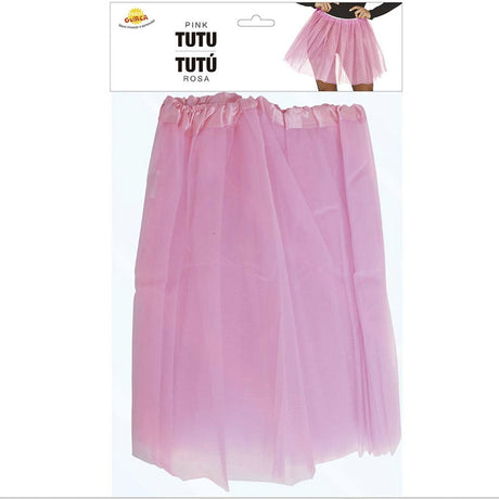 Falda tutú rosa mujer packaging