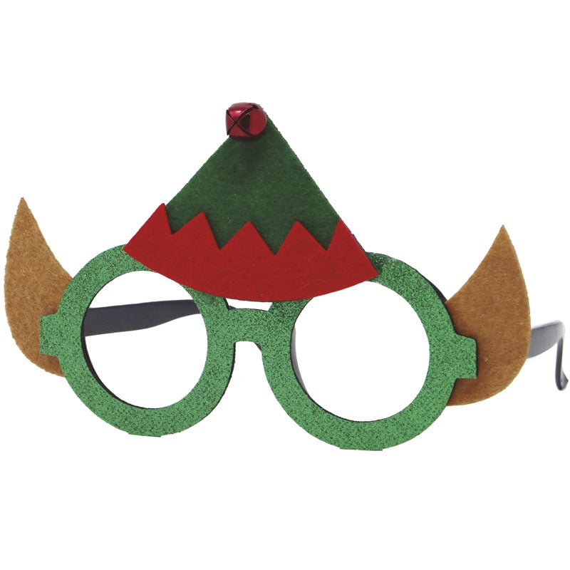 Gafas elfo navidad