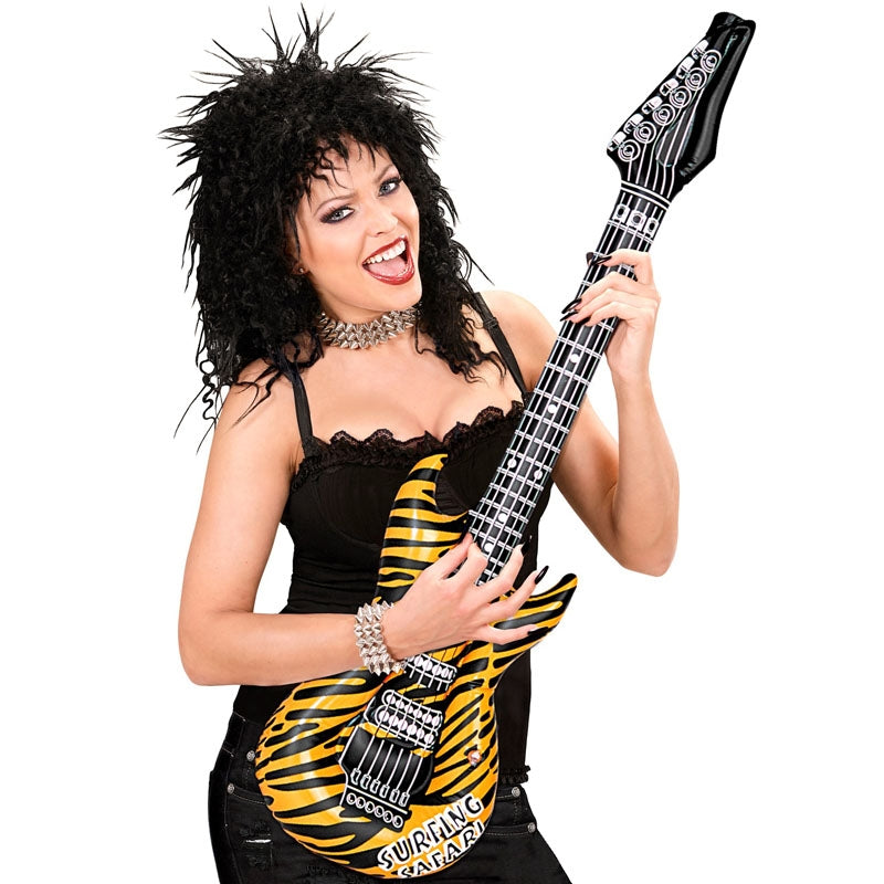 Guitarra hinchable Rockero tigre