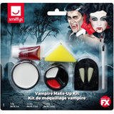 Kit maquillaje vampiro con colmillos