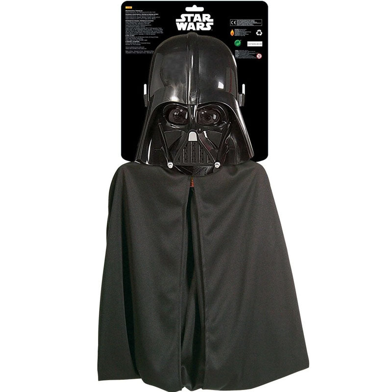 Kit Máscara y capa Darth Vader para niño