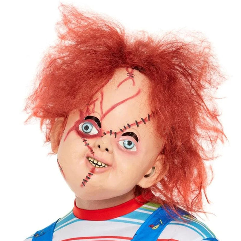 Máscara Chucky con pelo	