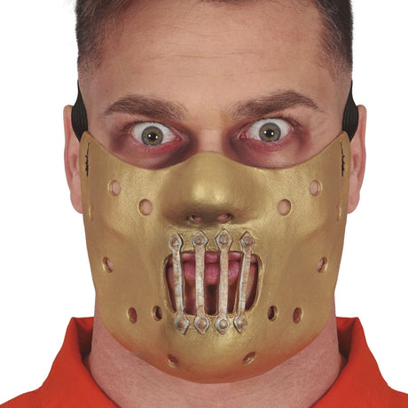 Media Máscara Hannibal Lecter látex