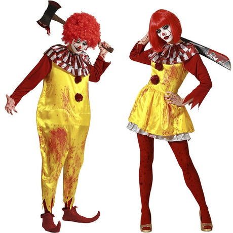 Pareja de Payasos MacDonald Sangrientos