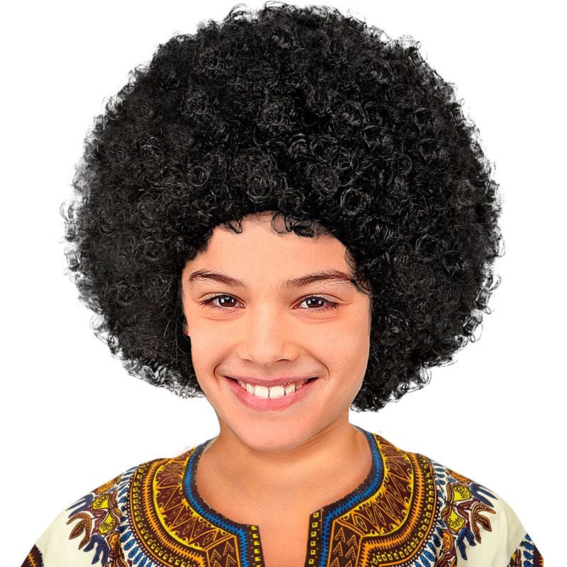 Peluca afro infantil