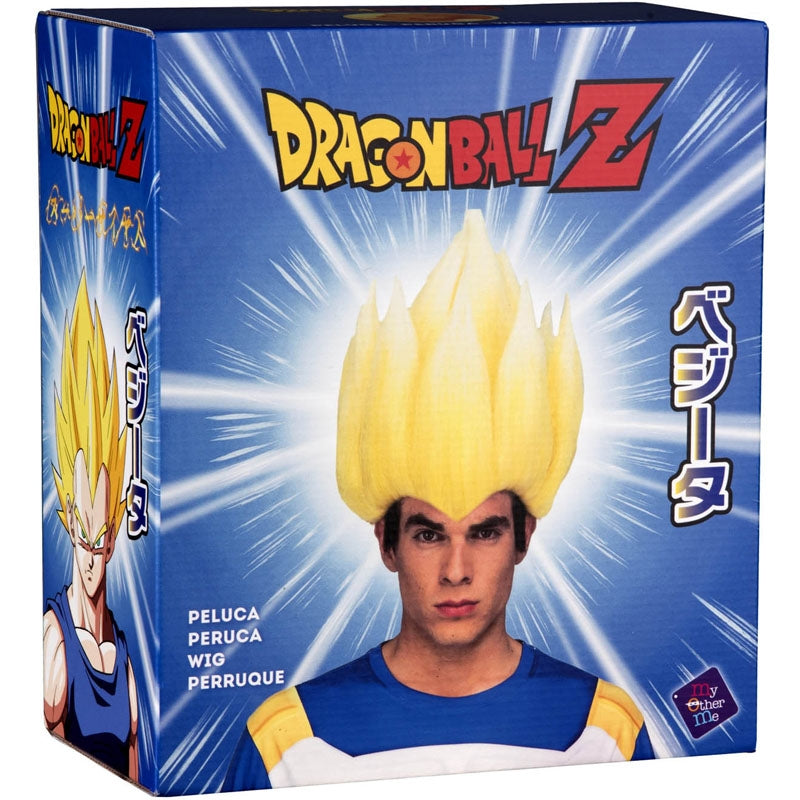 Peluca Vegeta Super Saiyan adulto blíster