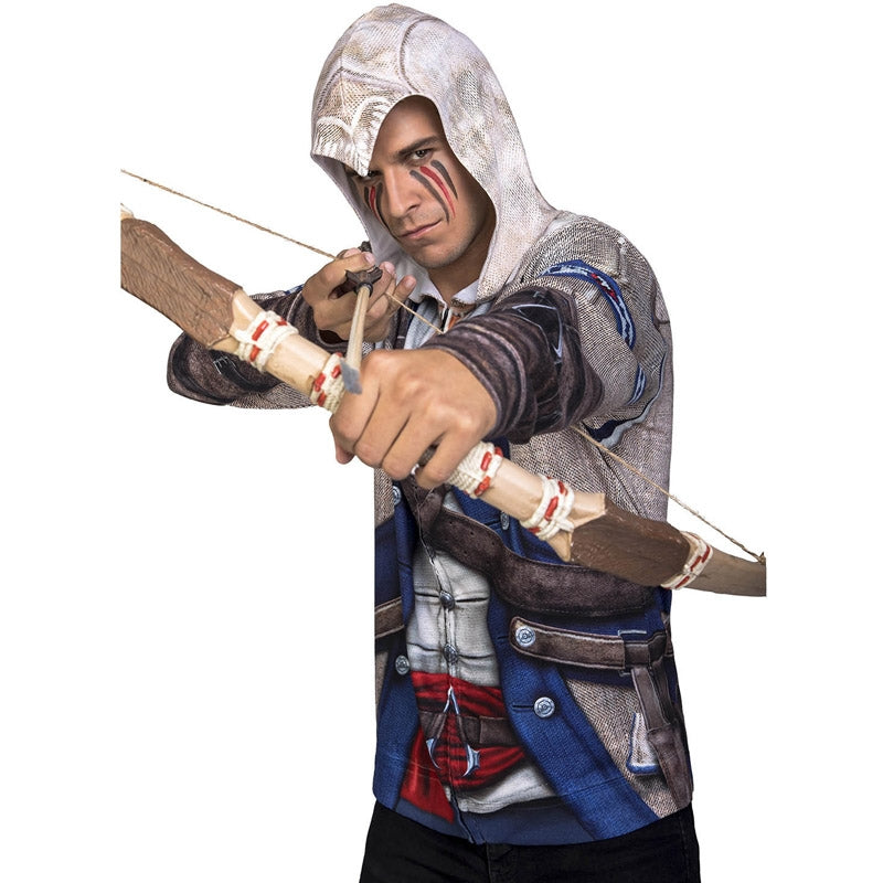 Sudadera Disfraz Ratonhnhaké Ton Assassin’s Creed adulto