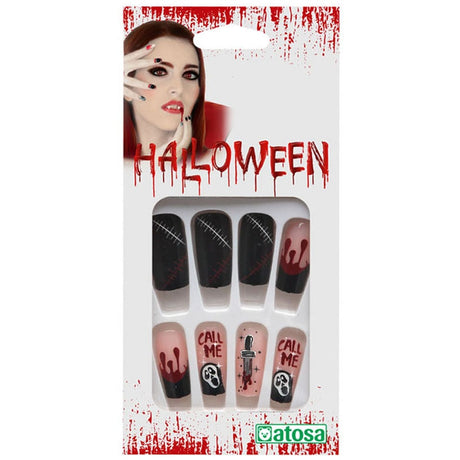 Uñas Halloween de la película Scream