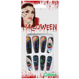 Uñas Halloween de Pitonisa